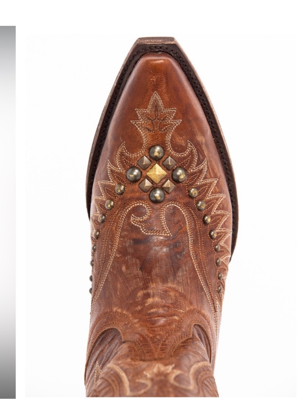 Idyllwind Trouble Brown Embroidered Leather Western Boots - Picture 3 of 16